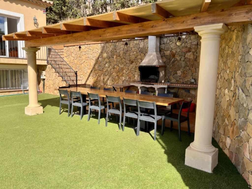 Casa Mas Ambros Con Piscina Desbordante Βίλα Calonge  Εξωτερικό φωτογραφία