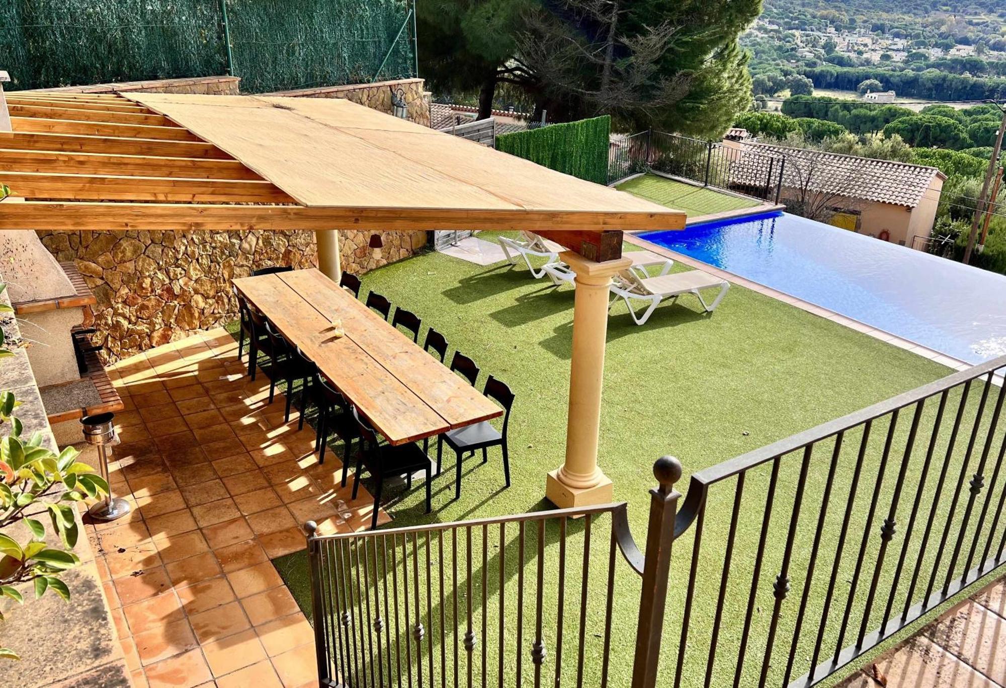 Casa Mas Ambros Con Piscina Desbordante Βίλα Calonge  Εξωτερικό φωτογραφία