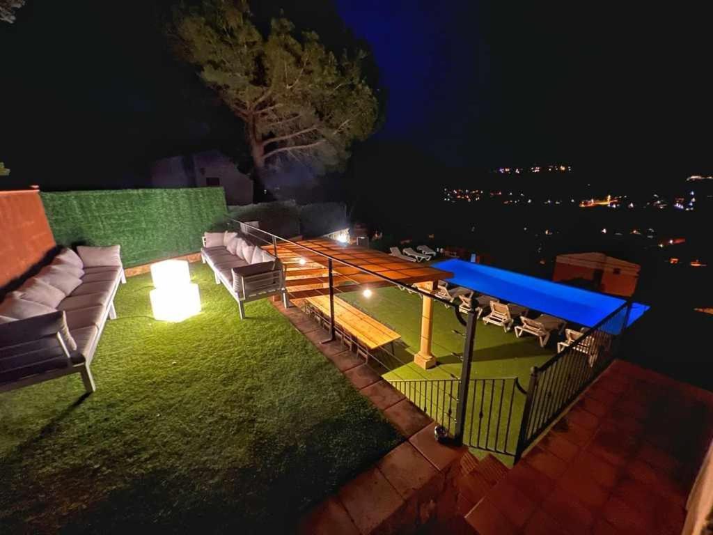 Casa Mas Ambros Con Piscina Desbordante Βίλα Calonge  Εξωτερικό φωτογραφία